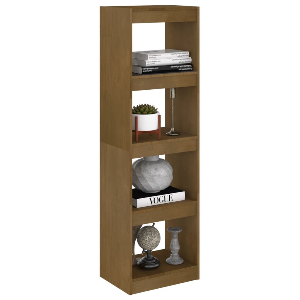 vidaXL Βιβλιοθήκη/Διαχωριστικό Χώρου Μελί 40x30x135,5 εκ. Ξύλο Πεύκου