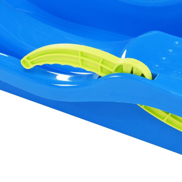 vidaXL Έλκηθρο με Φρένα Μπλε 87 x 40 x 18 εκ. από Πολυπροπυλένιο