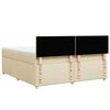vidaXL &Kappa;&rho;&epsilon;&beta;ά&tau;&iota; Boxspring &mu;&epsilon; &Sigma;&tau;&rho;ώ&mu;&alpha; &Kappa;&rho;&epsilon;&mu; 180x200 &epsilon;&kappa;. &Upsilon;&phi;&alpha;&sigma;&mu;ά&tau;&iota;&nu;&omicron;
