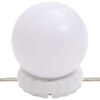 vidaXL Μπουντουάρ με LED 95 x 50 x 133,5 εκ. Μασίφ Ξύλο Πεύκου