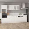 vidaXL Ντουλάπι με Συρτάρια "Lyon" Λευκό 50x46x81,5 εκ. από Τεχνητό Ξύλο