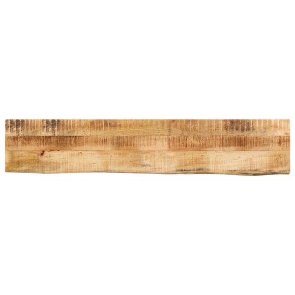 vidaXL Επιφάνεια Τραπεζιού 140x20x3,8 εκ. Live Edge Μασίφ Ξύλο Μάνγκο