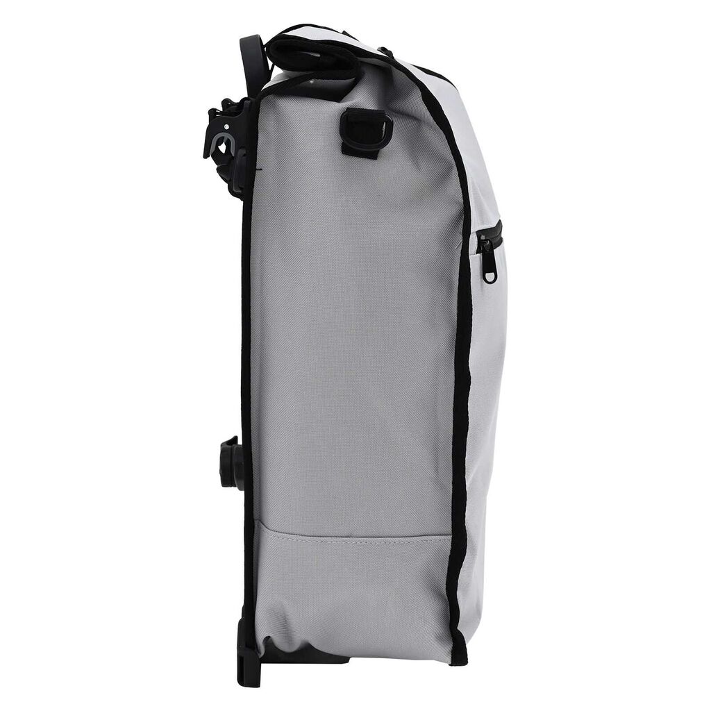 vidaXL Τσάντα Ποδηλάτου για Ράγα 20 L Γκρι 34x16x59 εκ.