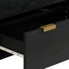 vidaXL Μπουφές Μαύρος 60x33x75 εκ. από Επεξεργασμένο Ξύλο