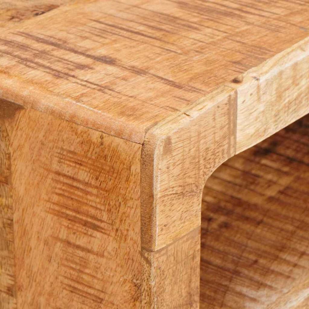 vidaXL Τραπέζι περιποίησης Καφέ 90 x 76 x 45 εκ. Μασίφ ξύλο μάνγκο