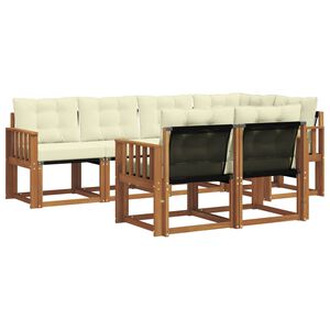 vidaXL &Sigma;&epsilon;&iota;&rho;ά &Kappa;&alpha;&nu;&alpha;&pi;έ &Epsilon;&xi;&omega;&tau;&epsilon;&rho;&iota;&kappa;&omicron;ύ &mu;&epsilon; &mu;&alpha;&xi;&iota;&lambda;ά&rho;&iota; 7 pcs &Phi;&upsilon;&sigma;&iota;&kappa;ό &kappa;&alpha;&iota; &Kappa;&rho;έ&mu;&alpha;