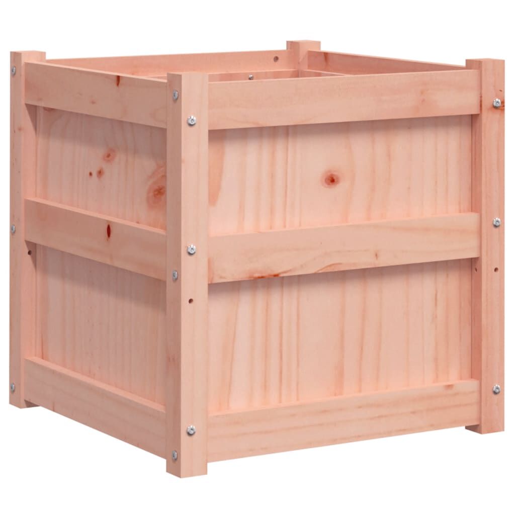 vidaXL Ζαρντινιέρα 50x50x50 εκ. από Μασίφ Ξύλο Ψευδοτσούγκας