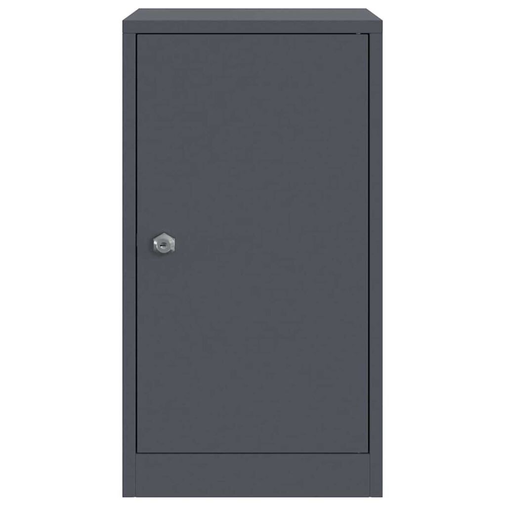 vidaXL γραμματοκιβώτιο Ανθρακί 30 x 23 x 55 εκ. Ατσάλι