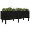 vidaXL Ζαρντινιέρα Υπερυψωμένη 160 x 50 x 57 εκ. από Μασίφ Ξύλο Πεύκου