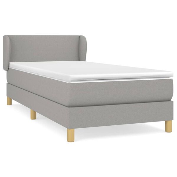 vidaXL &Kappa;&rho;&epsilon;&beta;ά&tau;&iota; Boxspring &mu;&epsilon; &Sigma;&tau;&rho;ώ&mu;&alpha; &Alpha;&nu;&omicron;&iota;&chi;&tau;ό &Gamma;&kappa;&rho;&iota; 80x200 &epsilon;&kappa;. &Upsilon;&phi;&alpha;&sigma;&mu;ά&tau;&iota;&nu;&omicron;