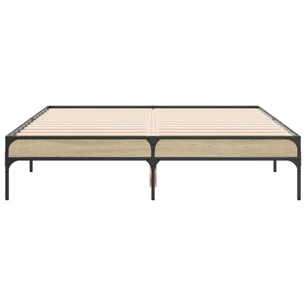 vidaXL &Pi;&lambda;&alpha;ί&sigma;&iota;&omicron; &Kappa;&rho;&epsilon;&beta;&alpha;&tau;&iota;&omicron;ύ Sonoma &Delta;&rho;&upsilon;&sigmaf; 120x200 &epsilon;&kappa;. &Epsilon;&pi;&epsilon;&xi;. &Xi;ύ&lambda;&omicron; & &Mu;έ&tau;&alpha;&lambda;&lambda;&omicron;