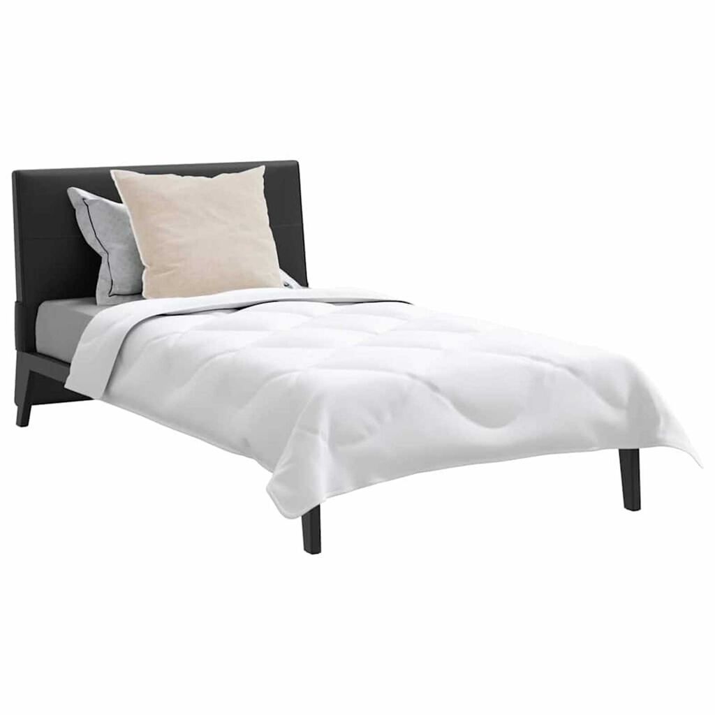 vidaXL Πάπλωμα με μαξιλάρι Λευκό 135 x 200 cm Μικροΐνες