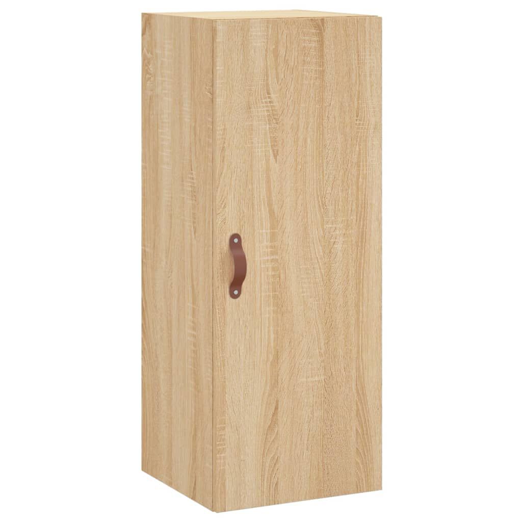 vidaXL Ντουλάπι Τοίχου Sonoma Δρυς 34,5 x 34 x 90 εκ.