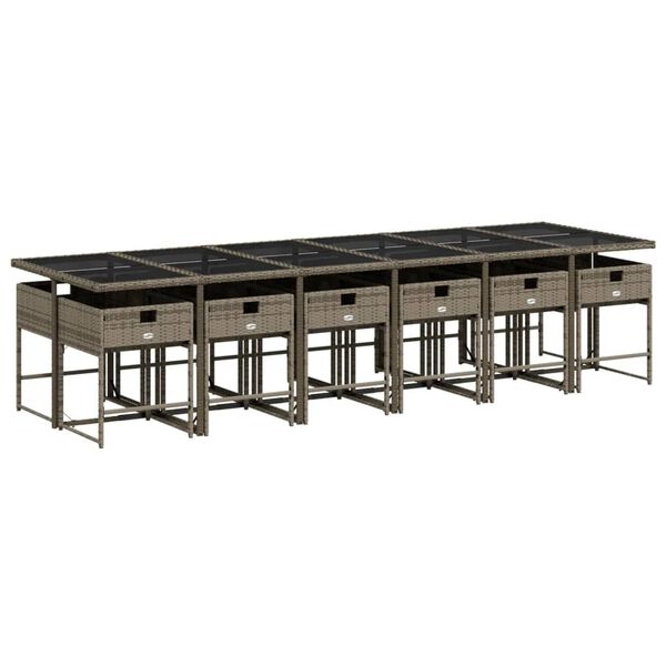 vidaXL &Tau;&rho;&alpha;&pi;&epsilon;&zeta;&alpha;&rho;ί&alpha; &Kappa;ή&pi;&omicron;&upsilon; 13 &Tau;&epsilon;&mu;&alpha;&chi;ί&omega;&nu; &Gamma;&kappa;&rho;&iota; &Sigma;&upsilon;&nu;&theta;&epsilon;&tau;&iota;&kappa;ό &Rho;&alpha;&tau;ά&nu; &mu;&epsilon; &Mu;&alpha;&xi;&iota;&lambda;ά&rho;&iota;&alpha;