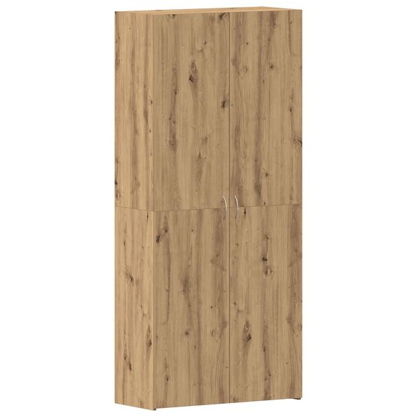 vidaXL Ντουλάπι Παπουτσιών Artisan Oak 80x35,5x180 εκ Επεξεργασμένο Ξύλο
