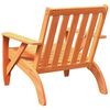vidaXL Καρέκλα κήπου Adirondack Wax Brown 75x77x77 cm