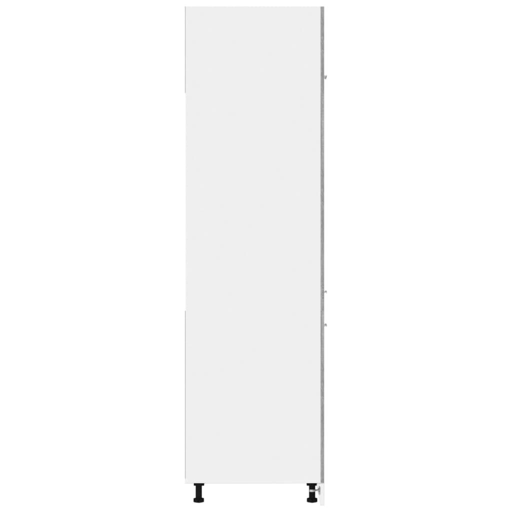 vidaXL Ντουλάπι Ψυγείου Lyon Γκρι sonoma 60x57x207 εκ. Επεξεργ. Ξύλο