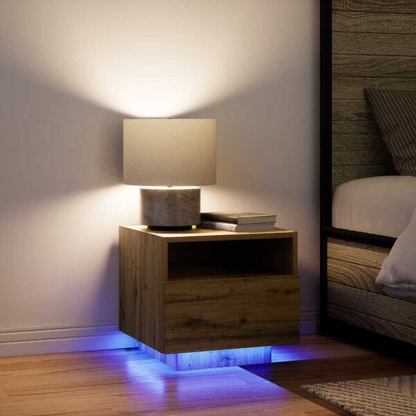 vidaXL &Kappa;&omicron;&mu;&omicron;&delta;ί&nu;&omicron; Artisan Oak 40 x 39 x 37 &epsilon;&kappa; &Epsilon;&pi;&epsilon;&xi;&epsilon;&rho;&gamma;&alpha;&sigma;&mu;έ&nu;&omicron; &xi;ύ&lambda;&omicron;