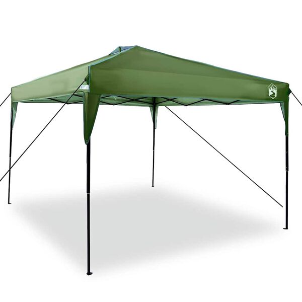vidaXL Σκηνή Canopy Pop-up Πράσινο 300 x 300 cm ύφασμα