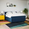 vidaXL &Kappa;&rho;&epsilon;&beta;ά&tau;&iota; Boxspring &mu;&epsilon; &Sigma;&tau;&rho;ώ&mu;&alpha; &Mu;&pi;&lambda;&epsilon; 180x200 &epsilon;&kappa;. &Upsilon;&phi;&alpha;&sigma;&mu;ά&tau;&iota;&nu;&omicron;