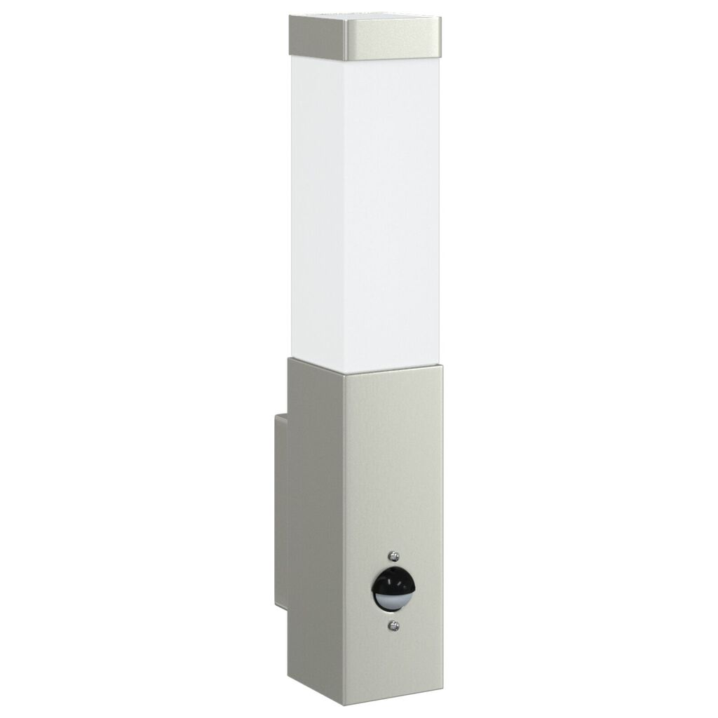 vidaXL Εξωτερικά Φωτιστικά Τοίχου 2 pcs Ασημί 10.5 x 6 x 35 εκ.