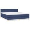vidaXL &Kappa;&rho;&epsilon;&beta;ά&tau;&iota; Boxspring &mu;&epsilon; &Sigma;&tau;&rho;ώ&mu;&alpha; &Mu;&pi;&lambda;&epsilon; 160x200 &epsilon;&kappa;. &Upsilon;&phi;&alpha;&sigma;&mu;ά&tau;&iota;&nu;&omicron;