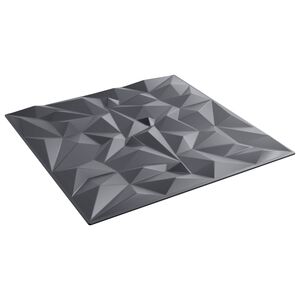 vidaXL &Pi;ά&nu;&epsilon;&lambda; &tau;&omicron;ί&chi;&omicron;&upsilon; 48 pcs &Alpha;&mu;έ&theta;&upsilon;&sigma;&tau;&omicron;&sigmaf; &Gamma;&kappa;&rho;&iota; 50 x 50 cm &Phi;&epsilon;&lambda;&iota;&zeta;ό&lambda; XPS