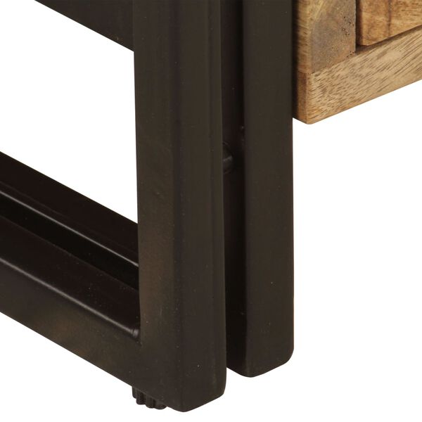 vidaXL Έπιπλο Τηλεόρασης 120 x 35 x 45 εκ. από Μασίφ Ξύλο Μάνγκο