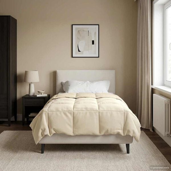 vidaXL &Chi;&epsilon;&iota;&mu;&epsilon;&rho;&iota;&nu;ό &Pi;&alpha;&pi;&lambda;&omega;&mu;&alpha;&tau;&omicron;&theta;ή&kappa;&eta; &Omicron;&upsilon;&alpha;&nu;&tau;&iota;&nu;&gamma;&kappa; &Kappa;&rho;&epsilon;&mu; 140 x 220 cm &Mu;&iota;&kappa;&rho;&omicron;ΐ&nu;&epsilon;&sigmaf;