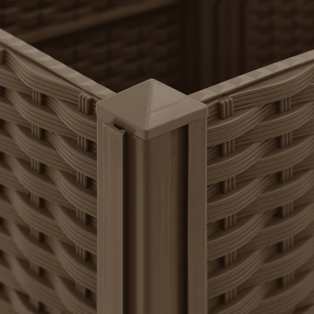 vidaXL Ζαρντινιέρα 120 x 40 x 38 εκ. από Πολυπροπυλένιο