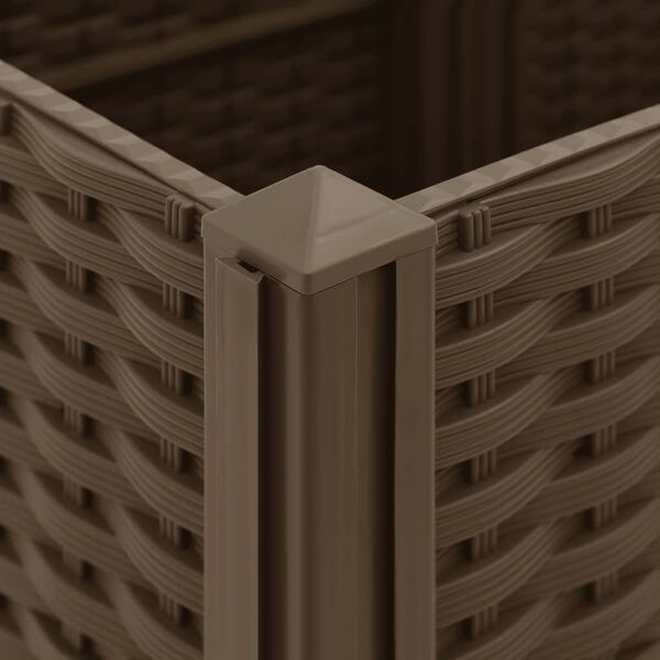 vidaXL Ζαρντινιέρα 120 x 40 x 38 εκ. από Πολυπροπυλένιο