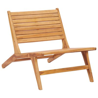 vidaXL Καρέκλα Κήπου από Μασίφ Ξύλο Teak