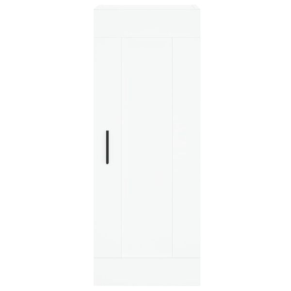 vidaXL Ντουλάπι Λευκό 34,5 x 34 x 180 εκ. από Επεξεργασμένο Ξύλο