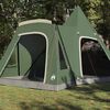vidaXL Σκηνίτσα Teepee με στέγη Πράσινο 545 x 450 x 295 εκ