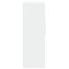 vidaXL Ντουλάπι Λευκό 45x42,5x124 εκ. από Επεξεργασμένο Ξύλο