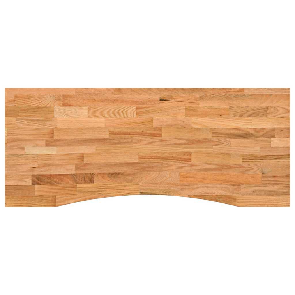 vidaXL Επιφάνεια Τραπεζιού Ορθογώνιος 120x60x2,5 εκ. Μασίφ Ξύλο Δρυός