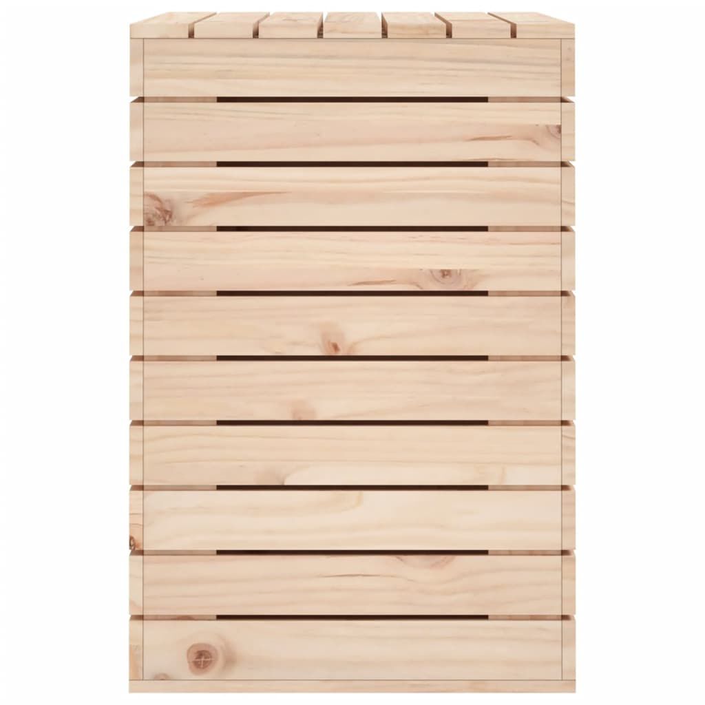 vidaXL Καλάθι Ρούχων 88,5x44x66 εκ. από Μασίφ Ξύλο Πεύκου