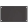 vidaXL Πίσω Πάνελ Κουζίνας 2 pcs Σκούρο Γκρι 70 x 40 cm
