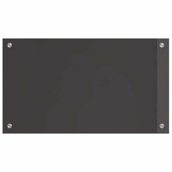 vidaXL Πίσω Πάνελ Κουζίνας 2 pcs Σκούρο Γκρι 70 x 40 cm