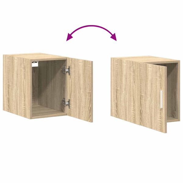 vidaXL Ντουλάπι Αποθήκευσης Στενό Δρυς 30x42,5x225 εκ. Επεξεργ. Ξύλο