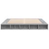 vidaXL Πλαίσιο Κρεβατιού Γκρι Sonoma 200x200 εκ. Επεξεργασμένο Ξύλο