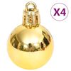 vidaXL Σετ Μπάλες Χριστουγεννιάτικες 70 τεμ. Χρυσές και Κόκκινες