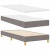 vidaXL &Kappa;&rho;&epsilon;&beta;ά&tau;&iota; &mu;&epsilon; &epsilon;&lambda;&alpha;&tau;ή&rho;&iota;&alpha; &mu;&epsilon; &sigma;&tau;&rho;ώ&mu;&alpha; Taupe 90 x 200 cm ύ&phi;&alpha;&sigma;&mu;&alpha;