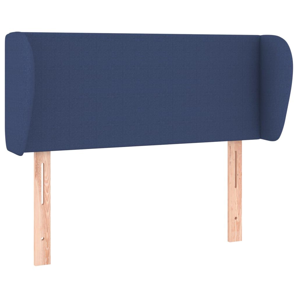 vidaXL Κεφαλάρι με Πτερύγια Μπλε 83 x 23 x 78/88 εκ. Υφασμάτινο