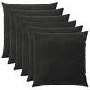 vidaXL &Kappa;ά&lambda;&upsilon;&mu;&mu;&alpha; &Mu;&alpha;&xi;&iota;&lambda;&alpha;&rho;&iota;&omicron;ύ 6 pcs HEERLEN &Mu;&alpha;ύ&rho;&omicron; 80 x 80 cm &Beta;&epsilon;&lambda;&omicron;ύ&delta;&omicron;