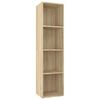 vidaXL &Beta;&iota;&beta;&lambda;&iota;&omicron;&theta;ή&kappa;&eta;/Έ&pi;&iota;&pi;&lambda;&omicron; TV Sonoma &Delta;&rho;&upsilon;&sigmaf; 36x30x143 &epsilon;&kappa;. &alpha;&pi;ό &Epsilon;&pi;&epsilon;&xi;. &Xi;ύ&lambda;&omicron;