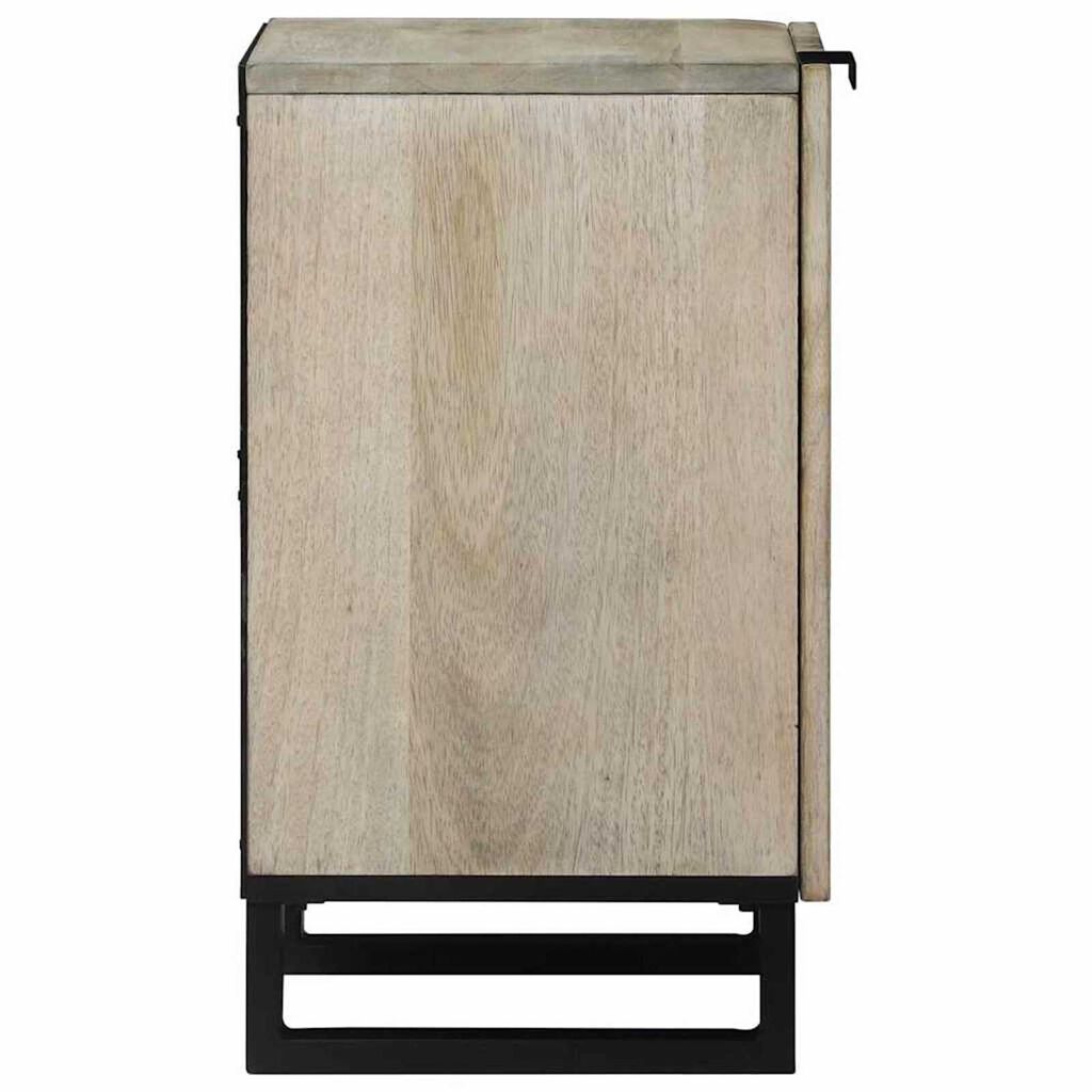 vidaXL Ντουλάπι Μπάνιου με ράφι Καφέ, Μαύρο 38 x 33.5 x 58 εκ.