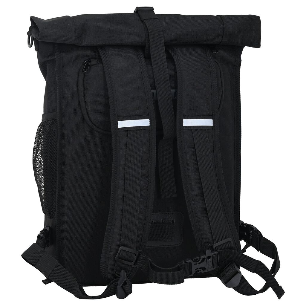 vidaXL Τσάντα Ποδηλάτου για Ράφι 20 L Μαύρη 31x13x58 εκ