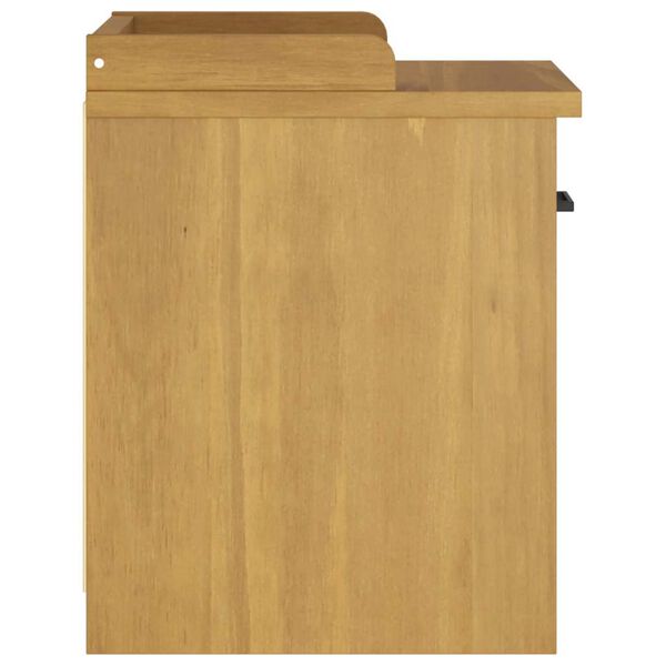 vidaXL Πάγκος διαδρόμου "SANDNES" 45x40x50 εκ.Πεύκο μασίφ ξύλο