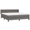 vidaXL &Kappa;&rho;&epsilon;&beta;ά&tau;&iota; Boxspring &mu;&epsilon; &Sigma;&tau;&rho;ώ&mu;&alpha; &Gamma;&kappa;&rho;&iota; 160x200&epsilon;&kappa;. &alpha;&pi;ό &Sigma;&upsilon;&nu;&theta;&epsilon;&tau;&iota;&kappa;ό &Delta;έ&rho;&mu;&alpha;